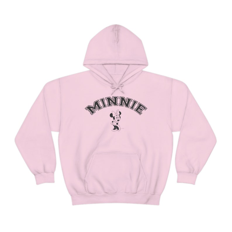 Minnie Hoodie / Disney Inspired / Unisex Heavy Blend Hooded Sweatshirt / Minnie Mouse image 2