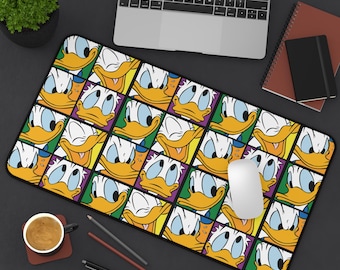 Disney Inspired Desk Mat / Donald Duck / Office Decor / Desk Accessories / Computer Mat