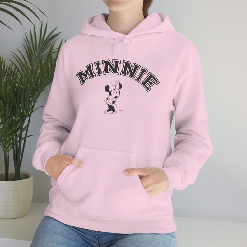 Minnie Hoodie / Disney Inspired / Unisex Heavy Blend Hooded Sweatshirt / Minnie Mouse image 1
