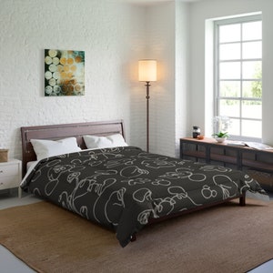 Piumino di Topolino / Design di corde di Topolino / Coperta ispirata a Disney / Decorazioni per la casa