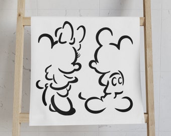 Disney inspirierte Badezimmer Handtuch / Handtuch benutzerdefinierte / Disney inspiriert Wohnkultur / Badetuch / Badezimmer Dekor / Haus Dekor