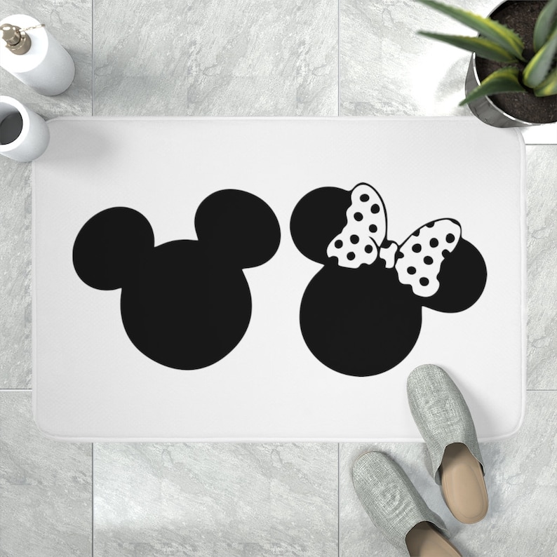 Memory Foam Bath Mat / Disney Inspired Home Decor / Anti-slip - Etsy