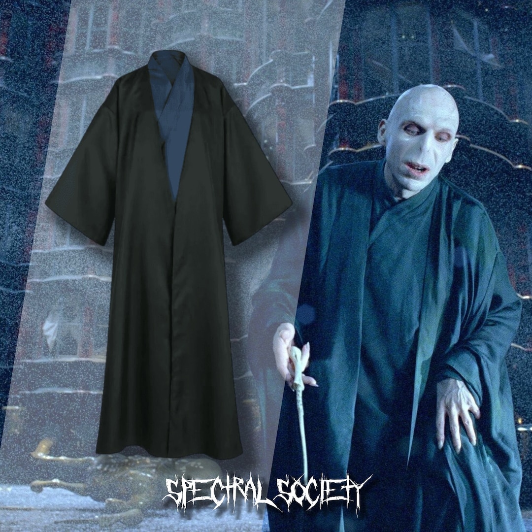 Lord Voldemort Cosplay Costume Voldemort Robe Outfit Costume Etsy