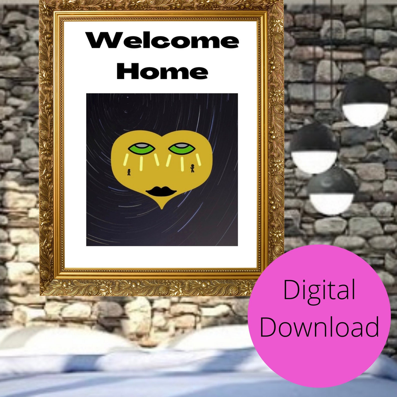 Poster Home' Wall Art Digital Etsy