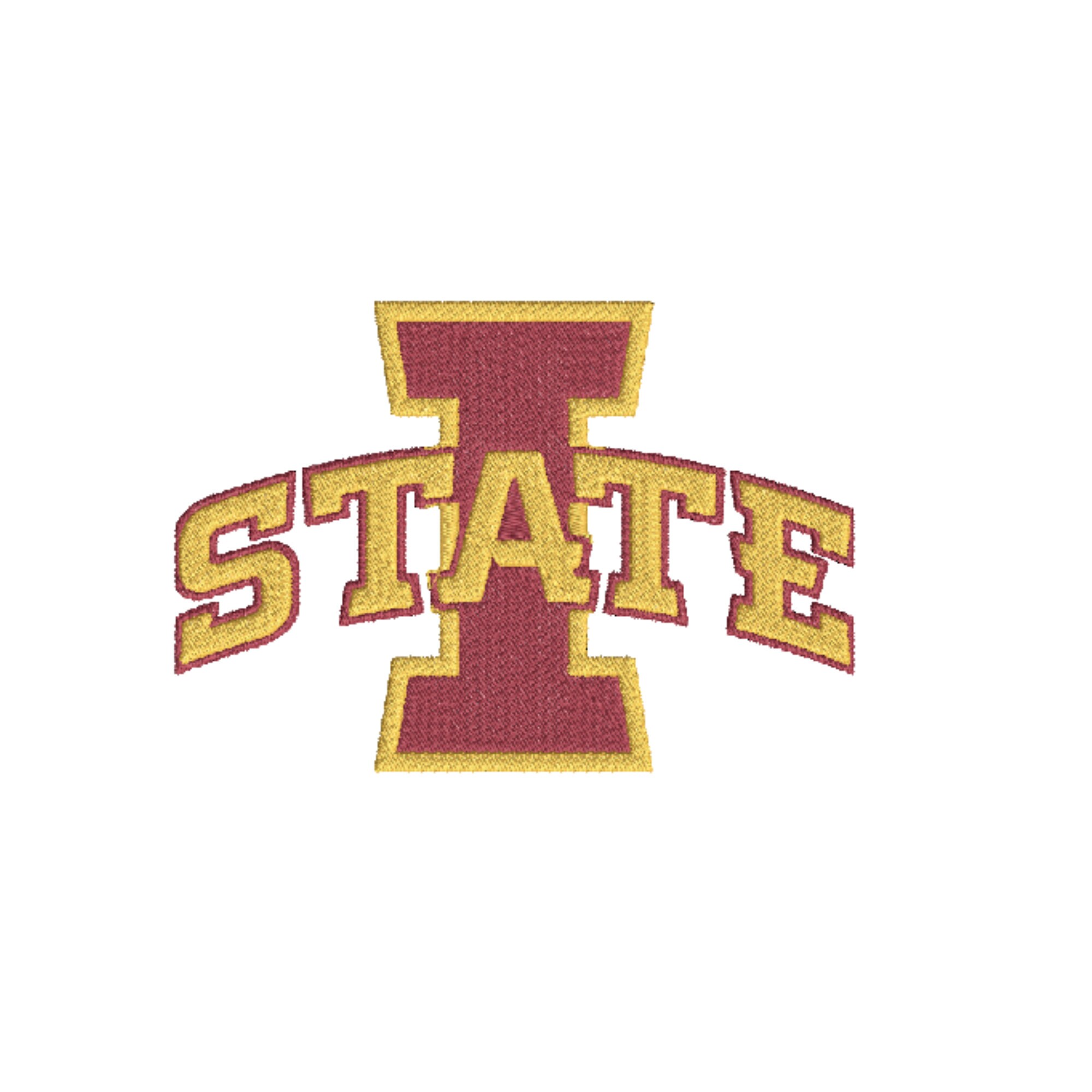 I-STATE Iowa State University Emblem 