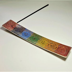 LAST CHANCE 50%OFF7 Chakras Engraved Incense Holder Home Decor Incense burner 画像 2