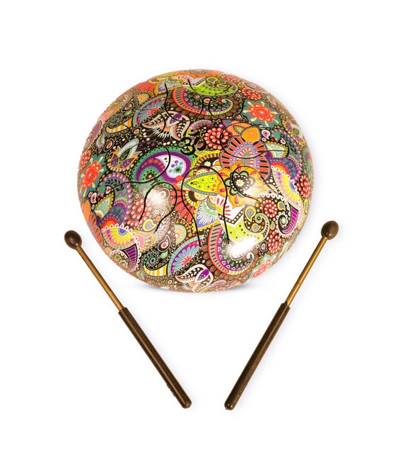 Buy wholesale Steel tongue drum HANDPAN children's percussion drum 6 inches  8 notes - Children's percussion musical instrument - original girl boy gift