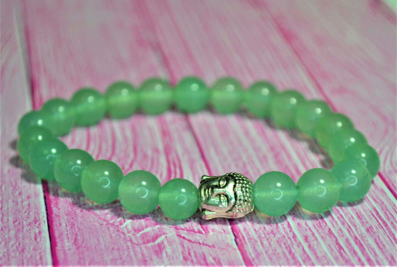 Valentin Buda ÚLTIMO 50% DE DESCUENTO / Pulsera de cristal curativo de aventurina ...