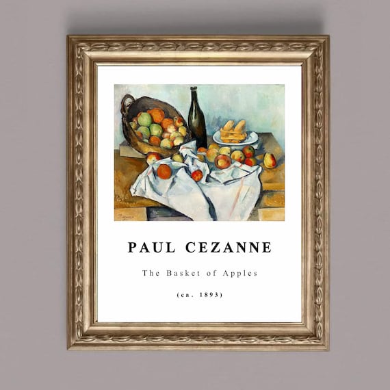 セザンヌの静物画「果物」：ヴィンテージフランスアートプリント
