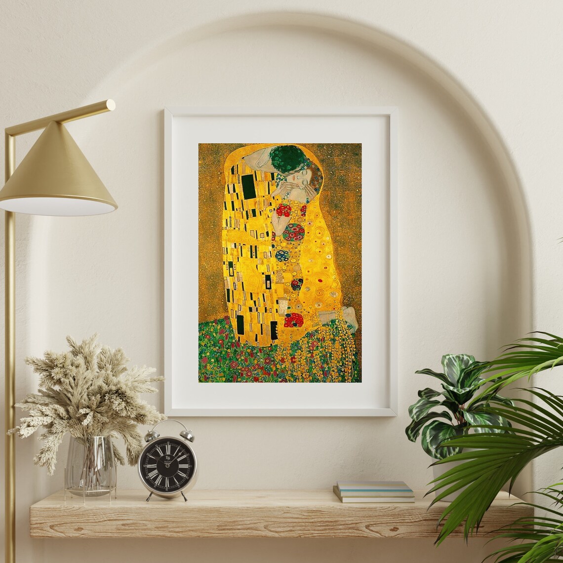 Gustav Klimt the KISS 1908 Most Famous Painting, Printable Klimt Print ...