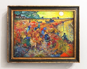 ヴィンセント・ヴァン・ゴッホ - 赤い葡萄畑（1888年） - アート