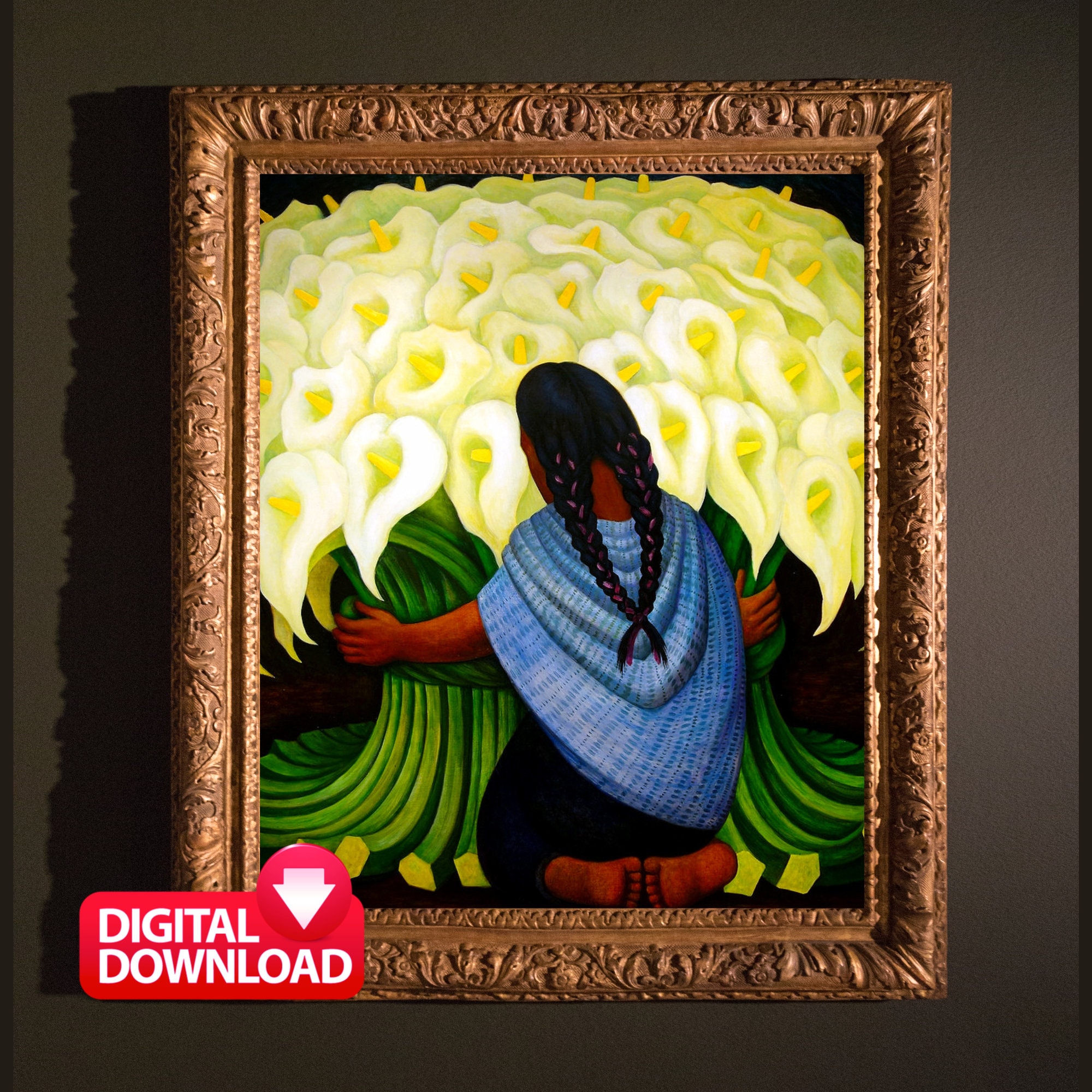 The flower seller 1941 diego rivera cheap