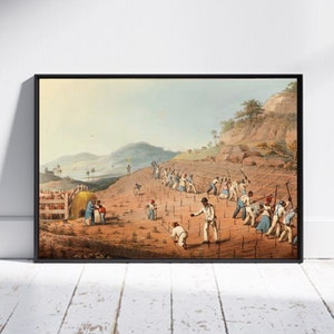 Ten Views on the Island of Antigua, Antigua Guatemala Wall Art, Latin American Art, Guatemalan Art Print, Mexican Artwork,Guatemala Painting