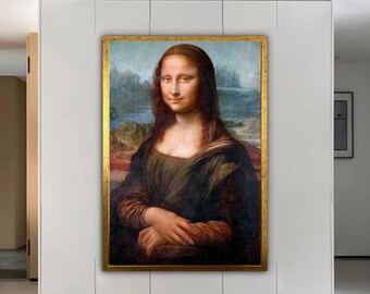 Mona Lisa Art Print by Da Vinci (Digital Download)