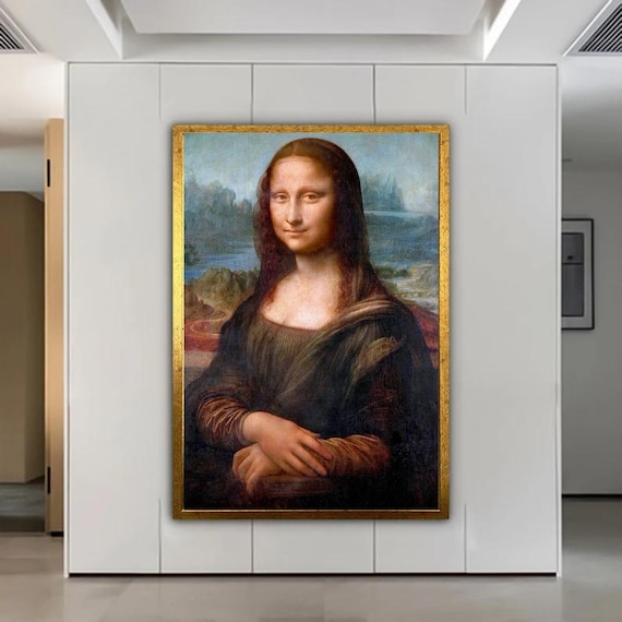 Mona Lisa Art Print by Da Vinci (Digital Download)