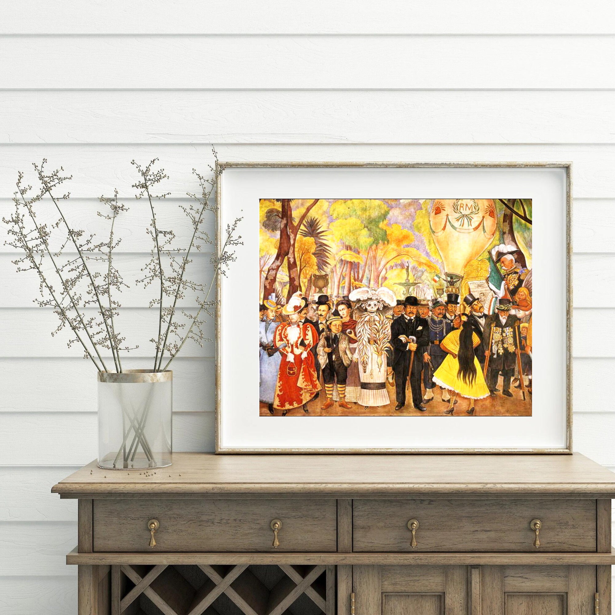 DIEGO RIVERA Day of the Dead Art Printable, Mexican Art Print, Diego ...