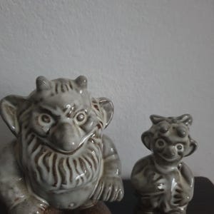 Vintage Michael Andersen Bornholmstroll Krølle Bølle Bobbarækus, Marianne Starck Pottery