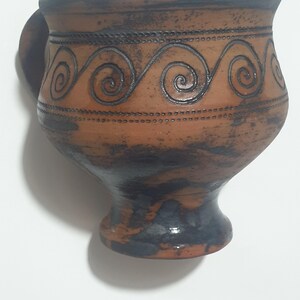 Vintage Agge Ahlin Visby Pottery Vase - Signed AA - Gotland, Sweden