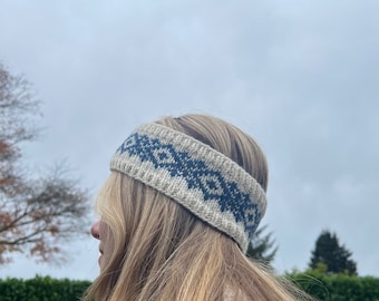Fina Headband Knitting Pattern