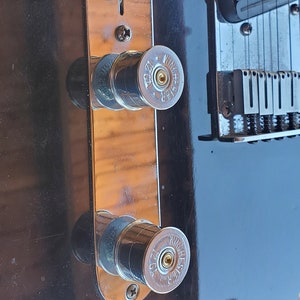 Boutons de guitare recyclés calibre 12, manche solide, cadeau pour guitariste