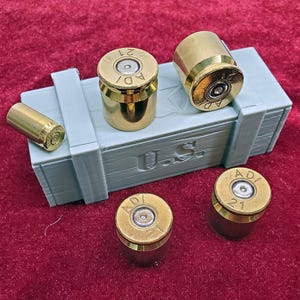 50 kaliber BMG messing volume- en toongitaarknoppen, cadeau voor gitaristen