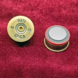 Winchester 12 Gauge Brass Magnets