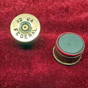 Federal 12 Gauge Brass Magnets