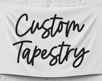 Custom Tapestry Banner - Etsy