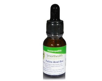 Feline Anal Sac (pus) Dis-ease. All Natural Homeopathic Drops.