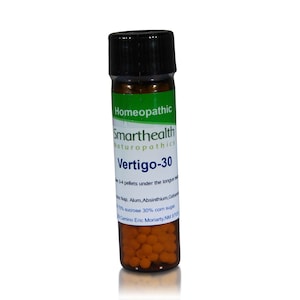 Vertigo-30. Dizziness, Loss of Balance, Inner Ear Balance. Homeopathic Formula.
