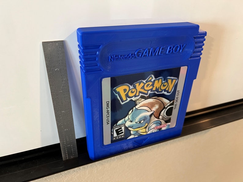 Pokemon Red and Blue Versions bundle Large Replica Gameboy Cartridges