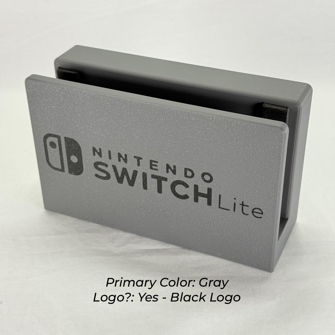 Nintendo Switch Lite Charging Dock Stand | USB-C Desktop Dock | 3D