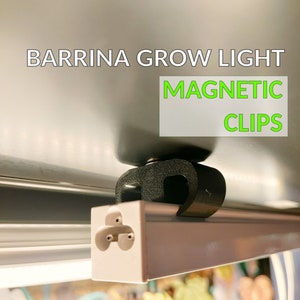Grow light Barrinas T5 magnetic clips for Ikea greenhouse (4 clips)