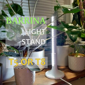 Barrina T5 or T8 Grow Light Stand Use Your Grow Light Vertically Etsy