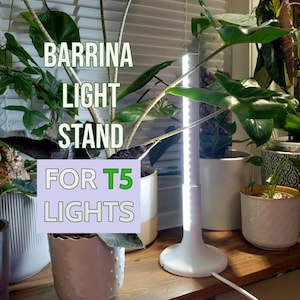 Barrina T5 grow light stand: use your grow light vertically!