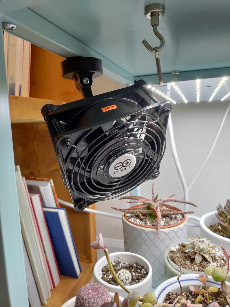 Ikea Greenhouse 120mm Fan Mount Etsy