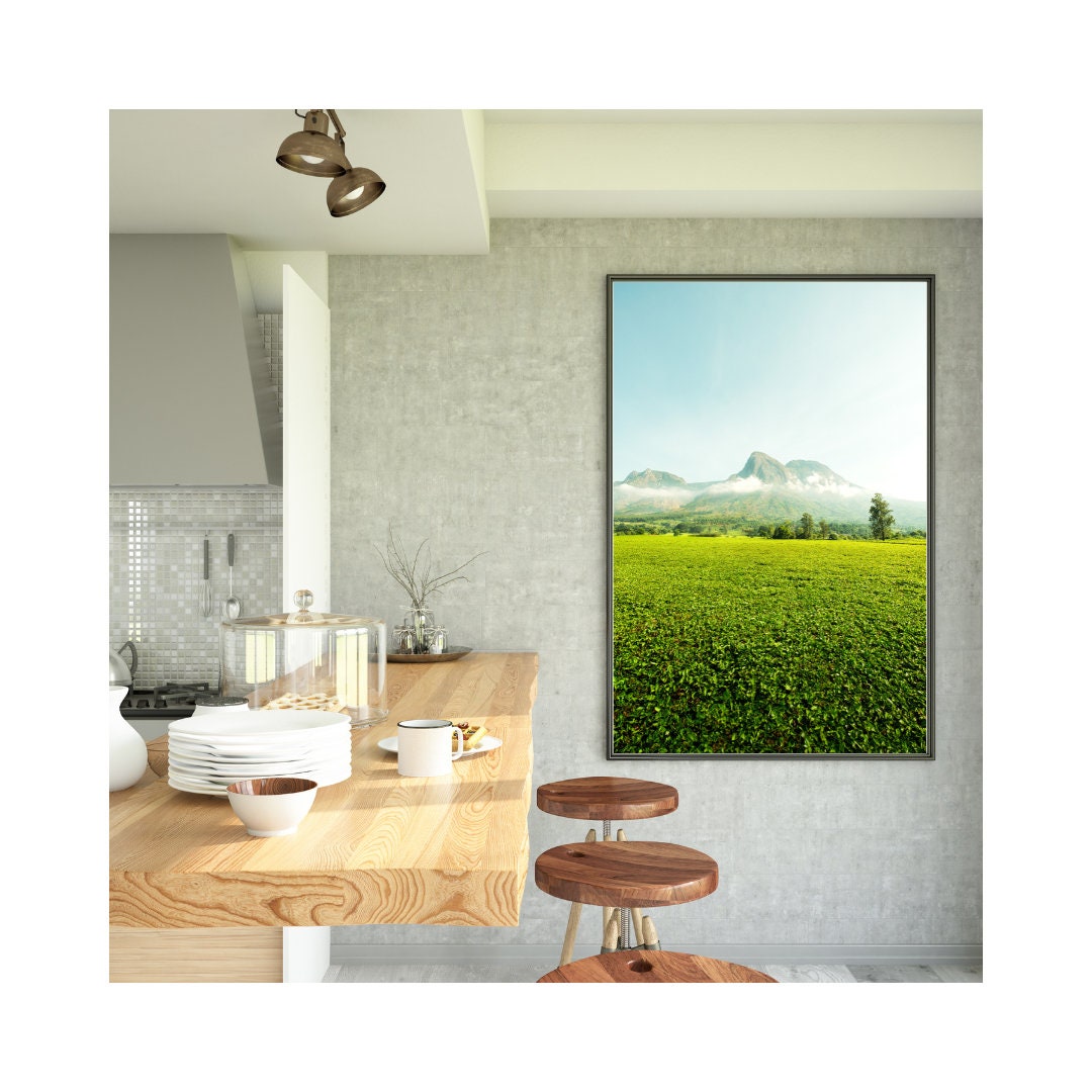 Mulanje Mountain, Malawi - Africa Landscape Nature Photography Wall Art, Green Landscape Photo, Home Decor Minimalist, Digital Download