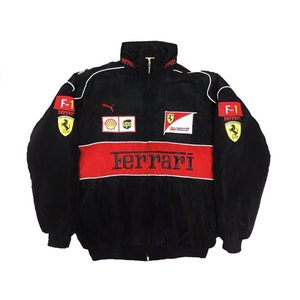 Nascar Jacket Ferrari Vintage Racing Jacket 90s Ferrari Jacket - Etsy