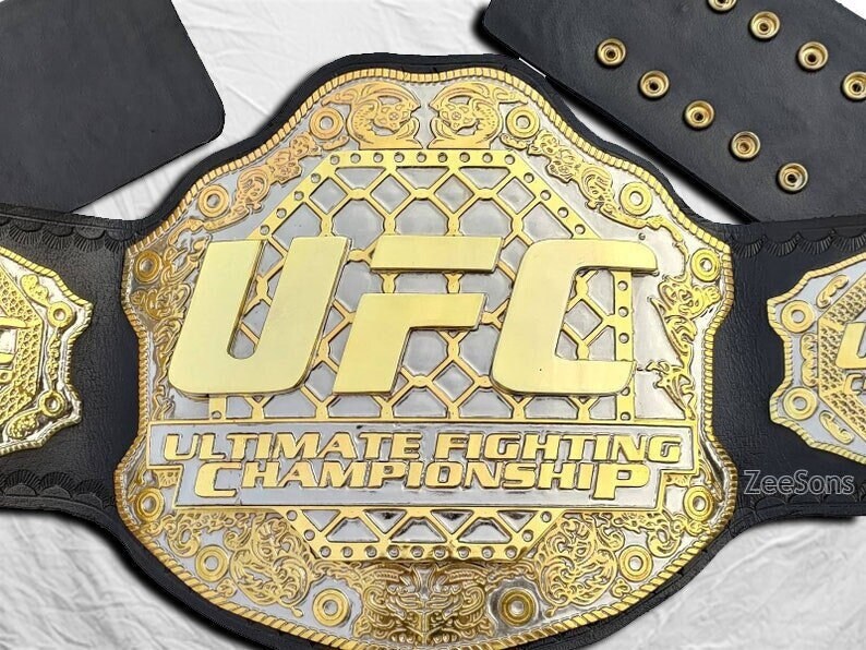 UFC LEGACY CHAMPIONSHIP BELT ULTIMATE FIGHTING MMA ROLEPLAY REPLICA BELT NEW