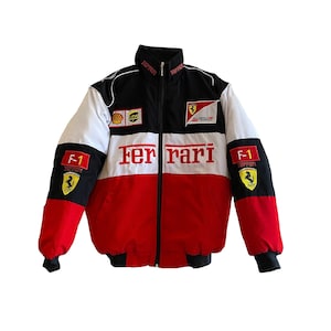 Nascar Jacket Ferrari Vintage Racing Jacket 90s Ferrari Jacket Y2K ...