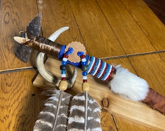 Stone Tomahawk  with Stand . FREE SHIPPING in the United State Only. ALL International message me for shipping prices.