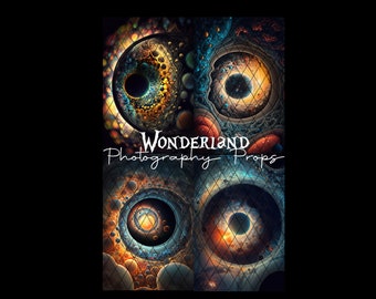 AMAZING MULTIVERSE VIEW - Collection I - Digital Photography Backdrop - Jpeg Files
