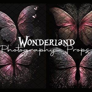 MARVELLOUS BUTTERFLY Wings - Collection III - Newborn Digital Photography Backdrop - Jpeg Files