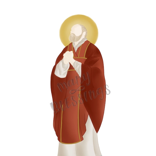 Saint Philip Neri | Catholic Saint Art Print