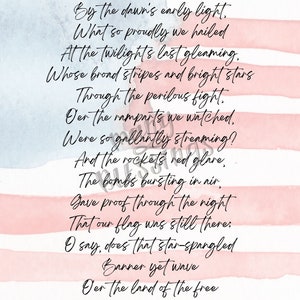 The Star Spangled Banner | Patriotic Art Print