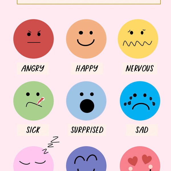 Emotions etsy
