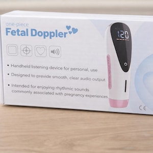 Handheld Pregnancy Listening Device | Personal At-Home Audio Monitor | Smooth Sound Output | Pregnancy Keepsake Gift