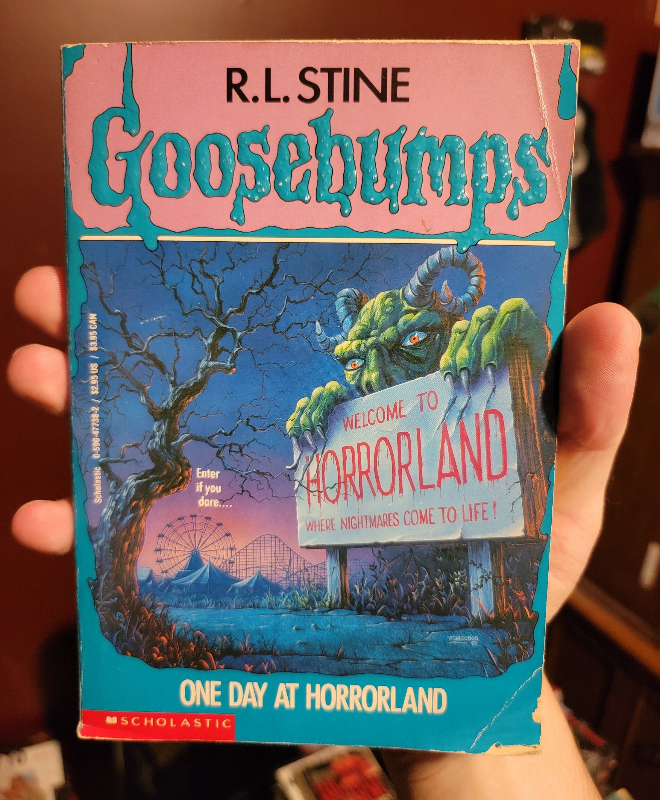 Goosebumps One Day At Horrorland Book