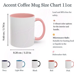 Mug Size Chart: 11oz & 15oz Ceramic Mug Guide (digital Download) - Etsy