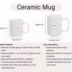 マグカップセット、マグカップサイズガイド - 11オンスマグカップサイズ表、15オンスセラミックマグカップ、サイズ表セラミックマグカップ、マグカップサイズ、マグカップサイズモックアップ、11オンスマグカップサイズ表